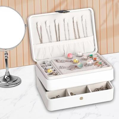 Coobest Jewelry Box, 3 Drawer Jewelry Holder Organizer, Jewelry Boxes &  Organizers with Earring Organizer, Jewelry Holder Box, Clear Jewelry  Organizer Box for Jewelry Storage, Christmas Gift for Women - Yahoo Shopping