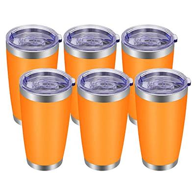 VEGOND 20 oz Tumbler Bulk with Handle Lid and Straw, Stainless