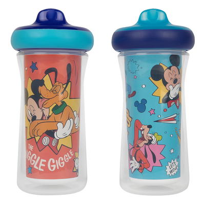 The First Years Pinkfong Baby Shark Insulated Straw Cup - Spill Proof  Toddler Straw Cups - Toddler Sippy Cups - 9 Oz - 2 Count