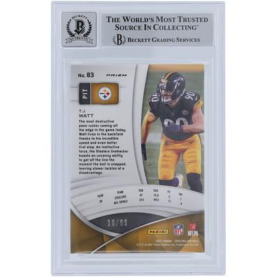 T.J. Watt Pittsburgh Steelers Autographed Fanatics Authentic