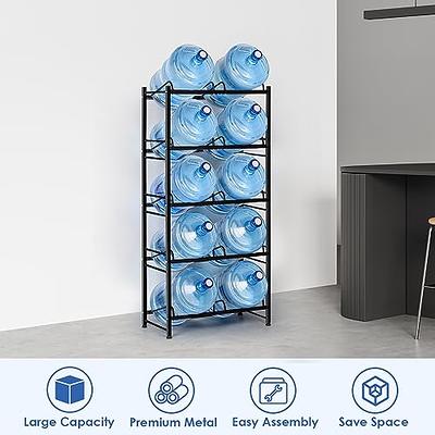 Transparent Water Bottle Organizer Stackable Bottle Storage Holder for  Kitchen Vacuum Flask Holder Home Cabinet Organizer VC