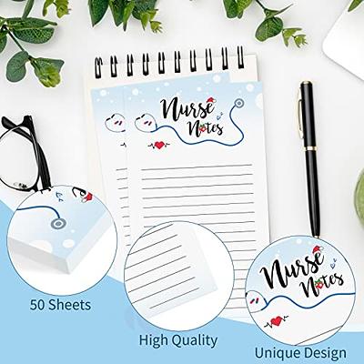 Harloon 12 Pcs 5.5 x 8.5 Note Pads Memo Pads Blank Colored