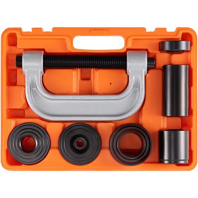 VEVOR 28 Pcs Pull and Press Sleeve Kit, 45#Steel Removal Installation Bushes Bearings Tool Kit, Bush Removal Insertion Sleeve