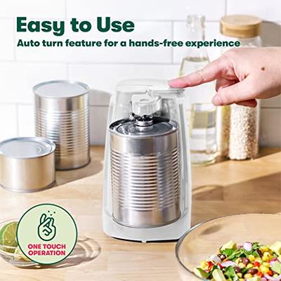 BELLA Electric Can Opener and Knife Sharpener, Multifunctional Jar