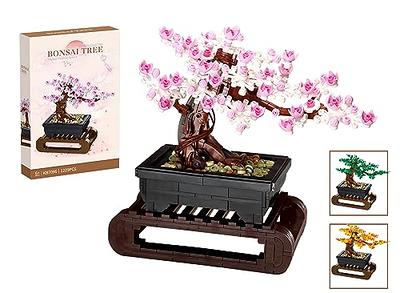 LOZ Flower City Pink Mini Sakura Cherry Tree Peach Flower Bonsai