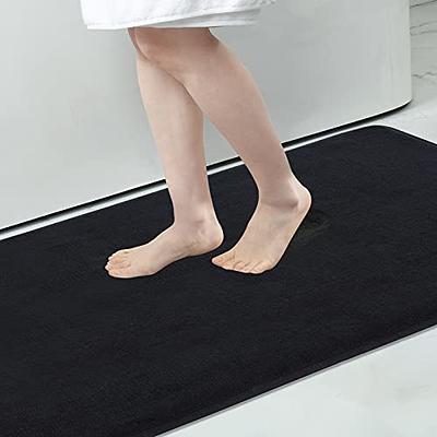 Colorxy Chenille Bathroom Rugs, Extra Soft and Absorbent Bath Mat, Non-Slip  Mach