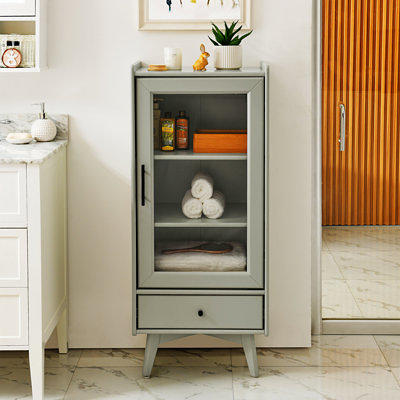 PHI VILLA Accent Cabinet - Entryway Cabinet for Living Room Small Buffet Cabinet  Storage Cabinet， 2 Door Accent Cabinet - Yahoo Shopping