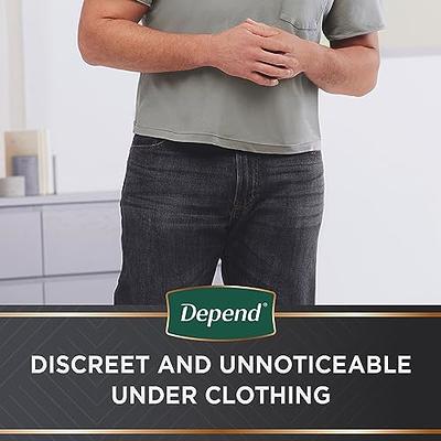 Depend FIT-FLEX Incontinence Underwear for Men Maximum Absorbency  Disposable Extra-Large Grey 15 Count - Care and Shop