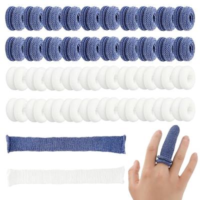 Finger Cots, Gel Finger Protectors, (14PCS) Finger Bandage, Finger Tips  Great for Finger Cracking, Finger Trigger, Finger Arthritis, Latex-Free,  Reusable. 14 Count (Pack of 1)