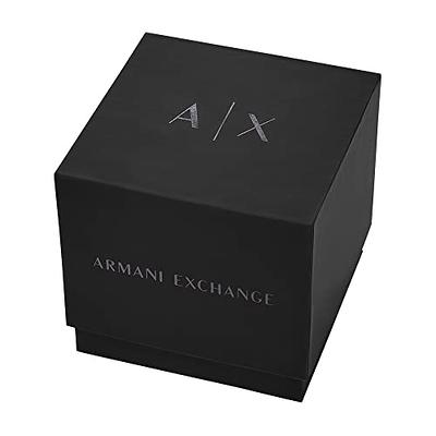 A|X ARMANI EXCHANGE Men's Moonphase Multifunction Black Stainless Steel  Watch (Model: AX1738) - Yahoo Shopping