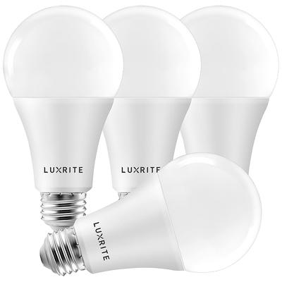 Luxrite LR21730-4PK 0.5 Watt S14 LED Colored String Light Bulb, E26/Medium (Standard) Base