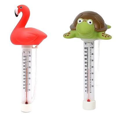 ChlorStar Floating Pool Thermometer, Solar Flamingo Pool Thermometer  Floating,Easy Read Swimming Pool Thermometer at Night, Fun Pool Temperature  Thermometer, Floating Water Thermometer for Cold Plunge - Yahoo Shopping