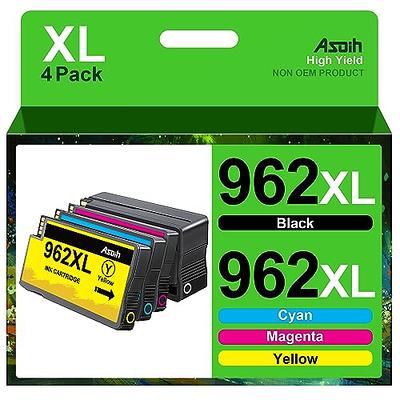  962XL Ink Cartridges Replacement for HP 962 XL Work