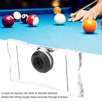 Billiards Stroke Trainer, Acrylic Material Pool Cue Billiard Training  Balancer, Small in Size Billiard Training Equipment for Pool Billiards  Snooker Aiming Practice Tool - Yahoo Shopping