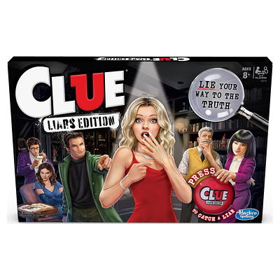 Hasbro Gaming Cluedo Game; Includes The Ghost of Mrs White Cards; Mystery  Board Game for Children Aged 8 and Up ( Exclusive)