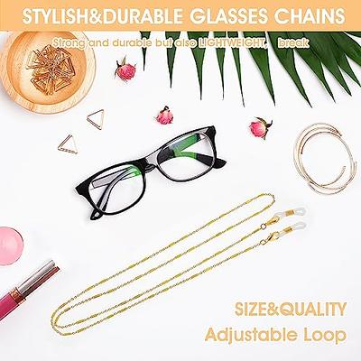 WLLHYF Eyeglass Chains for Women 1 Pc Metal Eyeglasses Sunglasses Chain  Hanger 75cm Strap Holder Around Neck Glasses Chain Face Mask Lanyard  Necklace for Girls - Yahoo Shopping