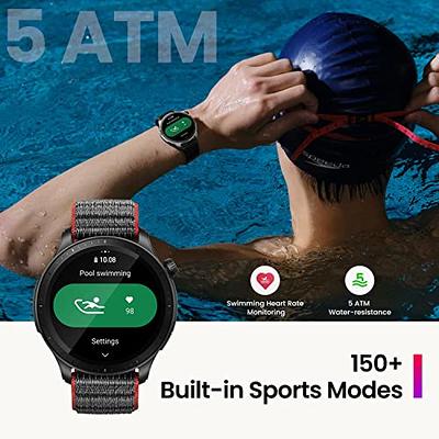  Amazfit GTS 2 Mini Smart Watch for Women Girls, Alexa Built-in,  GPS Tracker, 14 Days Battery Life, Blood Oxygen Heart Rate Sleep  Monitoring, 5 ATM Water Resistant, Android iPhone Compatible-Pink 