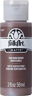 Apple Barrel 20354E Acrylic Craft Paint, Gloss Finish, Real Brown, 2 fl oz