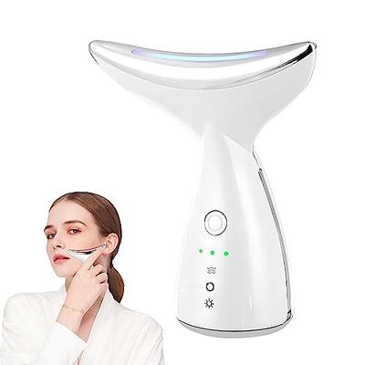  Red Light Therapy for Face, 4-in-1 Microcurrent Facial Device Face  Massager with Gua Sha Facial Massager Tool with 45℃ Heat & 3 Massage Modes  for Skin Neck Firming and Tightening 