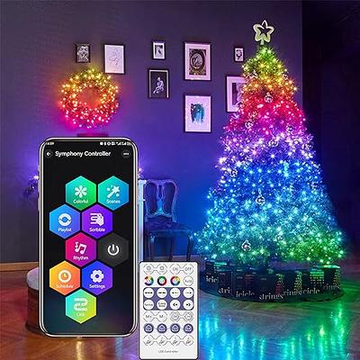 Christmas Tree Lights Remote Control Waterproof LED String Lights for Xmas  Tree Holiday Party Light Strip Christmas Decoration