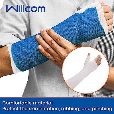 Willcom Wrist Thumb Support Brace Elastic Liner 2 PCS Soft Hand