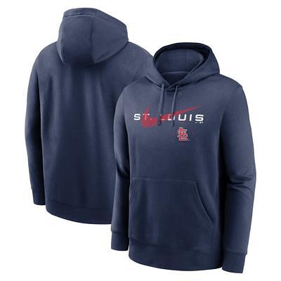 Men's Nike Navy St. Louis Cardinals Swoosh NeighborHOOD Pullover