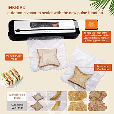 INKBIRD PowerVac Vacuum Sealer Machine 6-In-1 with Plus/ Dry/ Moist/ Vac  Modes,Food Vacuum