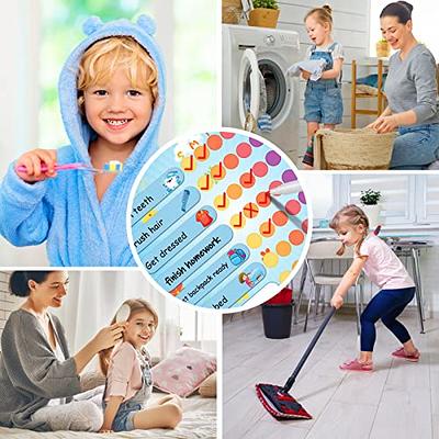 Qilery Space Daily Routine Chart for Kids Morning Bedtime Responsibility  Chart for Kids Reward Kids Routine Checklist Daily Schedule Board with 2  Sheet Routine Stickers 8 Dry Erase Markers for Toddler - Yahoo Shopping