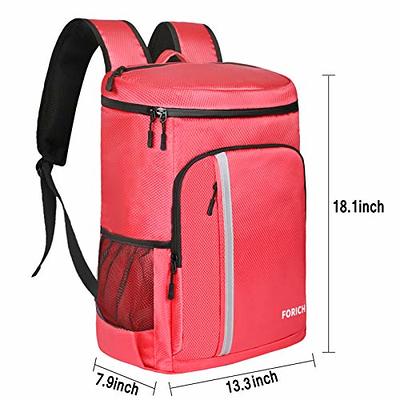 Cooler Backpack Insulated Waterproof 30 Cans, Large Leak Proof Insulated  Backpack Coolers, Beach Cooler Bag for Men Women to Beach Lunch Picnic Camping  Hiking Fishing Travel Trips Works - Yahoo Shopping