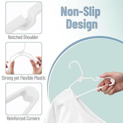 Mr. Pen- Plastic Hanger, 20 Pack, White Plastic Hangers, Hangers, Clothes Hanger, Coat Hanger