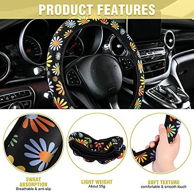 Boho Car Accessories for Women Interior Cute Set Universal Hippie Gear  Shift Cover