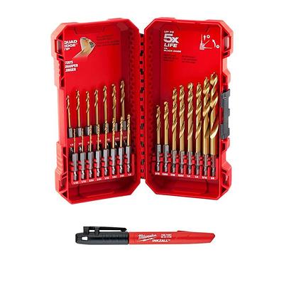 Milwaukee 48-32-4024 50-Piece Shockwave Impact Duty Drill and