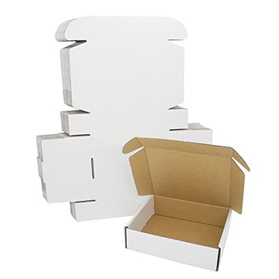 Harloon 100 Pcs Small Shipping Box 6x4x3 Inch Bulk White Corrugated  Cardboard Boxes Shipping Mailing Box for Moving Packaging Storage Box for  Small Business Mailer Crafts Gifts - Yahoo Shopping