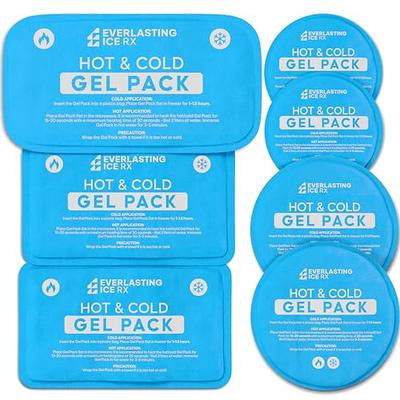 Hot or Cold Gel Pack - Set of 2 XL Ice & Heating Packs (8x11