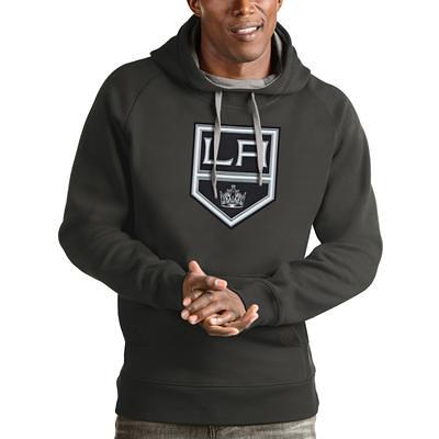 Detroit Tigers Antigua Women's Victory Pullover Hoodie - Charcoal