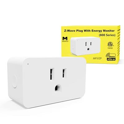 Minoston Z-Wave 800 Series Zwave Plug with Energy Monitoring, Power Meter Z-Wave  Outlet Switch, Z-Wave hub Required, Work with SmartThings, Wink, Vera, Z-Box  Hub, Home Assistant (MP31ZP) - Yahoo Shopping