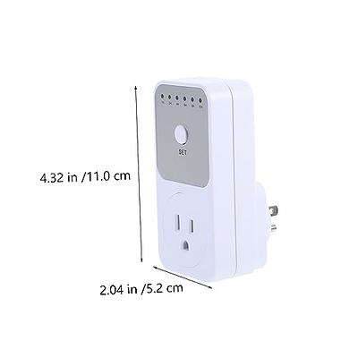 Techbee Digital Infinite Repeat Cycle Intermittent Timer Plug for  Electrical Outlet, 24 Hour Programmable Indoor Timed Power Switch with  Countdown