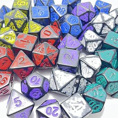 Opaque Polyhedral Green /White D4 | 4-Sided Dice (Sold per Die)