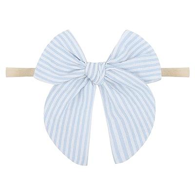 1pc Pearl Hair Bows for Women,Navy Blue Ribbon Bow Hair Clips with  Pearl,Elegant Wedding Party Aligator Clips,Hair Ribbons for Girls,Women  Hair Accessories