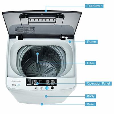 COSTWAY Portable Washing Machine, 2-in-1 Laundry Washer and Spin Combo with  10 Programs, 8.8lbs Capacity, Drain Pump and LED Display, Full Automatic  Washer for Apartment, RVs, Dorm, White - Yahoo Shopping