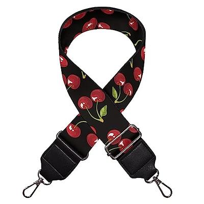 Poceacles Red Cherry Print Adjustable Purse Strap Bag Shoulder Strap  Replacement Crossbody Bag Handbag Purse for Luggage Crossbody Strap  Replacement, Black, Pack of 2 - Yahoo Shopping