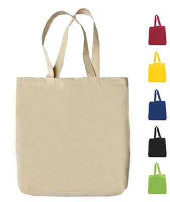 TBF 12 Pack Large Canvas Tote Bags With Zipper, 100% Cotton Canvas