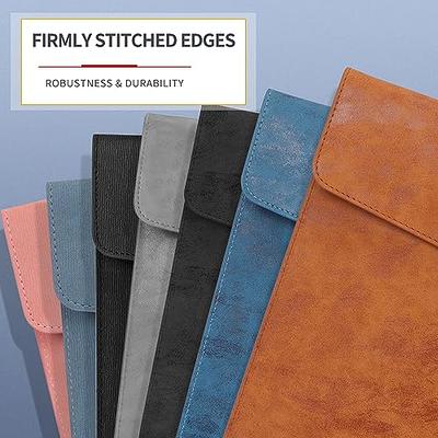 POCKETS LEATHER BUSINESS Filing File Folder Manager Portfolio