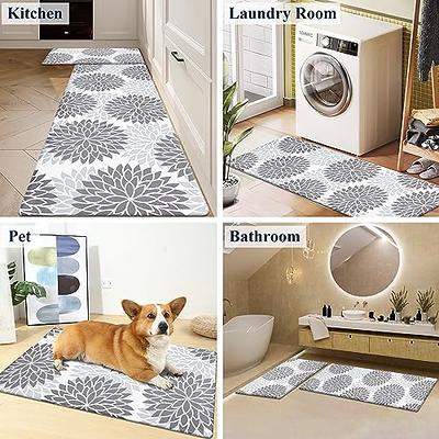  StepLively Kitchen Mat, 2 PCS Kitchen Rugs, Cushioned