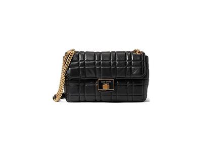 Leather Quilted Woven Flap Over Crossbody - Yahoo Shopping