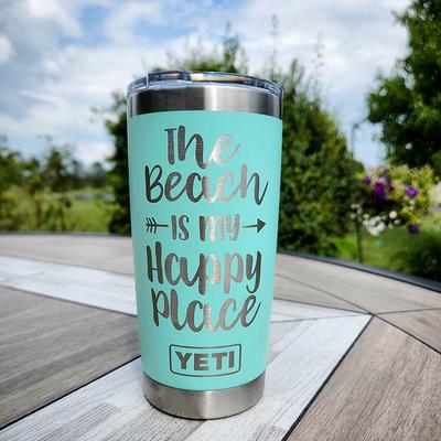 Tequila Lime & Sunshine Engraved YETI Rambler Tumbler Engraved