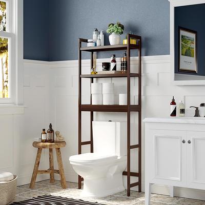 Over The Toilet Storage Cabinet with 3-Tier Adjustable Shelf