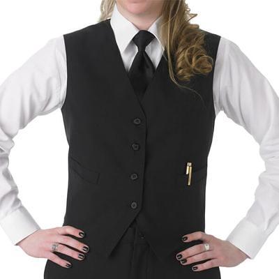 Henry Segal Women's Customizable Black Basic Server Vest - M - Yahoo  Shopping