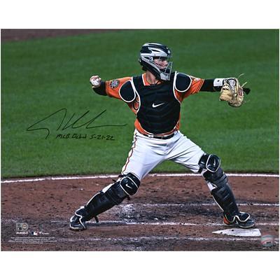 J.T. Realmuto Philadelphia Phillies Autographed 8 x 10 Hitting Photograph  - Autographed MLB Photos at 's Sports Collectibles Store