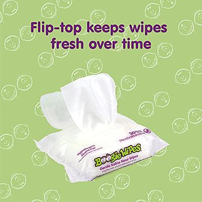 Baby Wipes by Boogie, Saline Wet Wipes for Nose, Face, Hand & Body